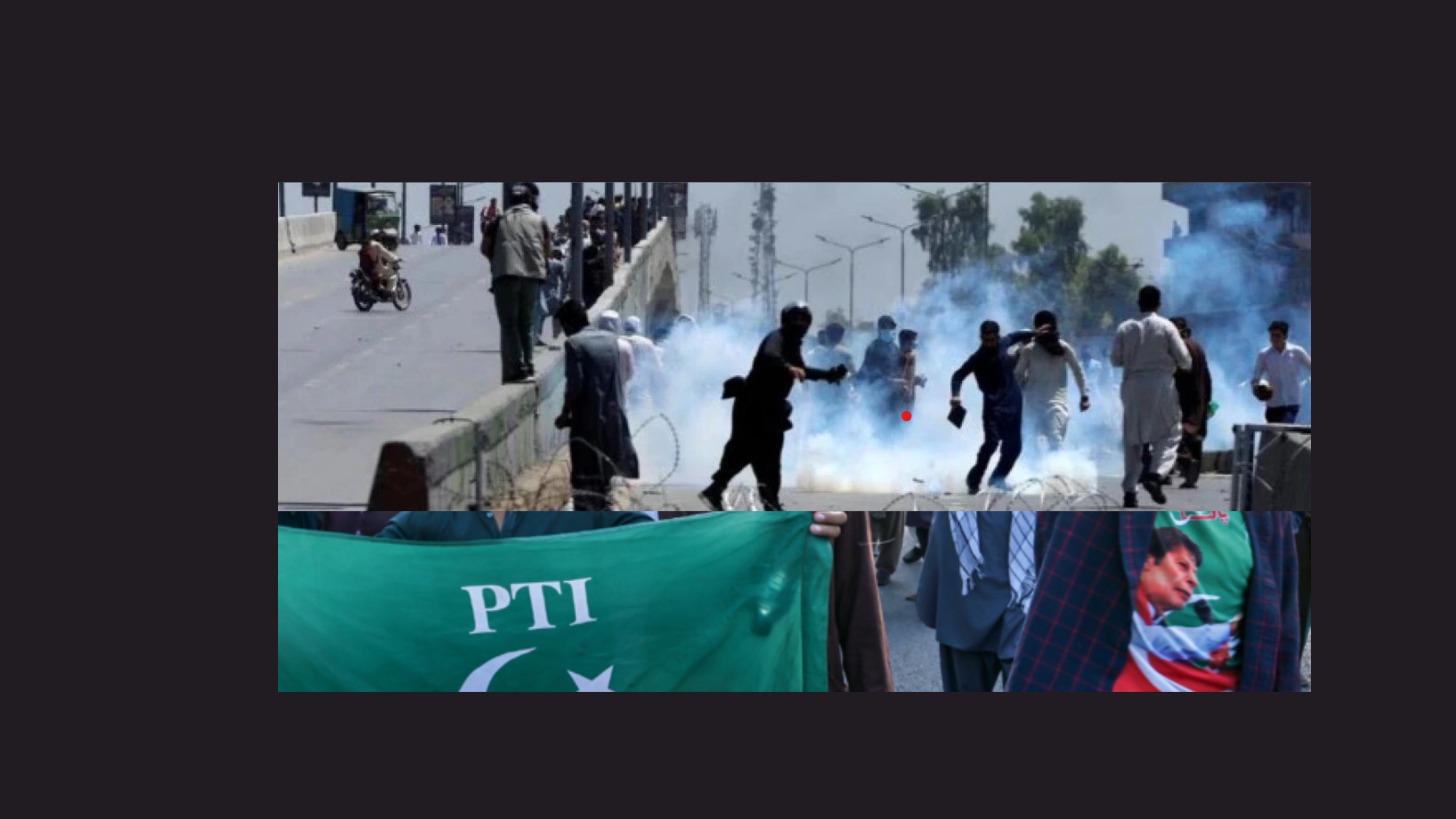 पाकिस्तान: पीटीआई कार्यकर्ताओं ने राष्ट्रव्यापी विरोध प्रदर्शन किया और इस्लामाबाद की ओर मार्च किया ।