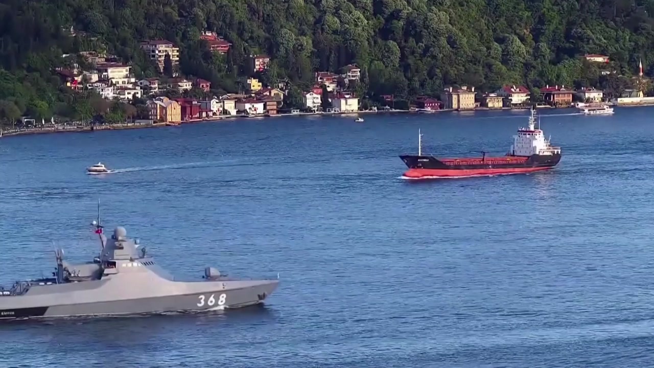 Russian oil ships in the Black Sea are having problems.