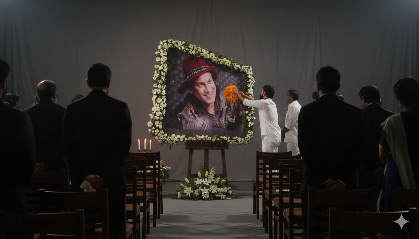 Zubeen Garg’s Final Journey: Thousands Gather to Bid Farewell.